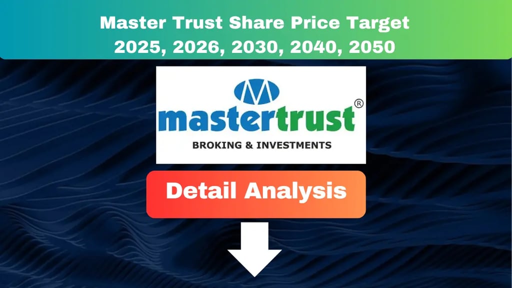 Master Trust Share Price Target 2025 to 2050