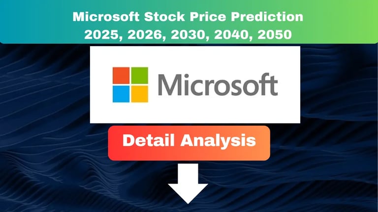 Microsoft Stock Price Prediction 2025 to 2050