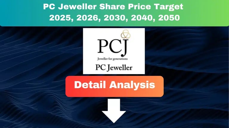 PC Jeweller share Price Target 2025 to 2050