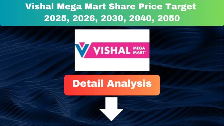 Vishal Mega Mart Share Price Target 2025 to 2050