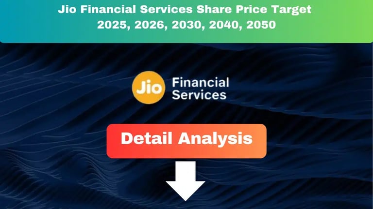 Jio Financial Services Share Price Target 2025 to 2050