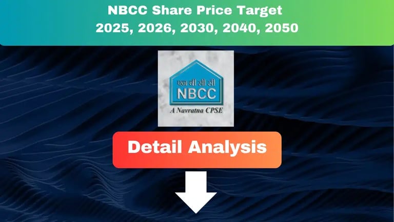 NBCC Share Price Target 2025 to 2050