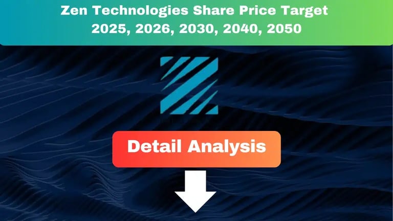 Zen Technologies Share Price Target 2025 to 2026