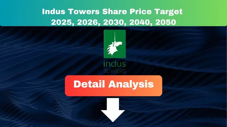 Indus Towers Share Price Target 2025 to 2050