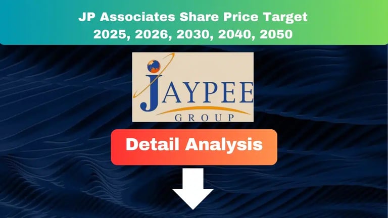 JP Associates Share Price Target 2025 to 2050