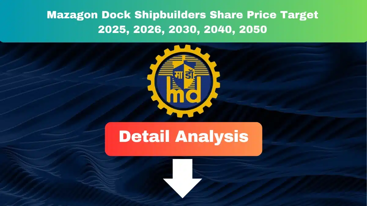 Mazagon Dock Shipbuilders Share Price Target 2025 to 2050